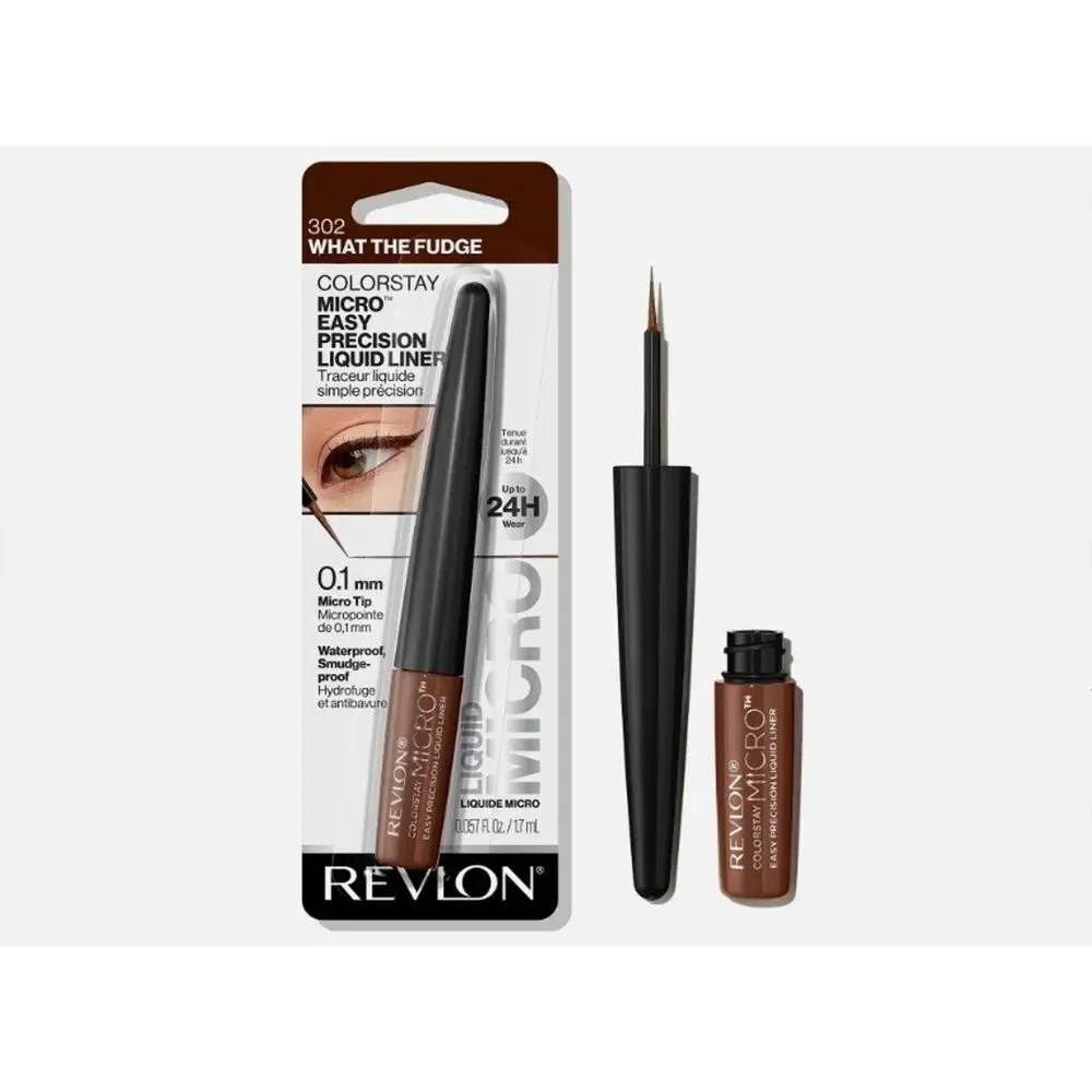 REVLON ColorStay Micro Easy Precision Liquid Liner 302 What the Fudge